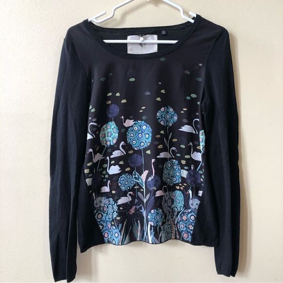 Anthropologie Tops - Anthropologie Knitted and Knotted Michelle Mirin Sweater